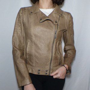 Faux Leather Jacket